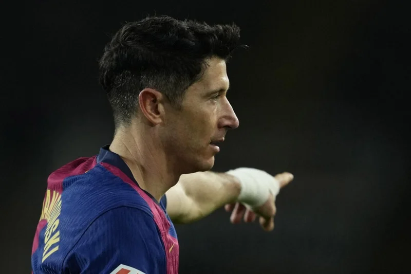 Robert Lewandoski, delantero del Club Barcelona