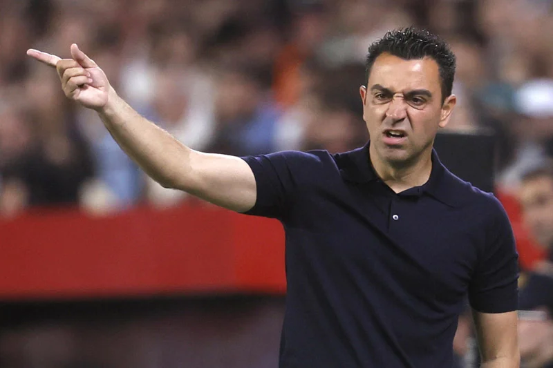 Xavi Hernandez, extécnico del Barcelona
