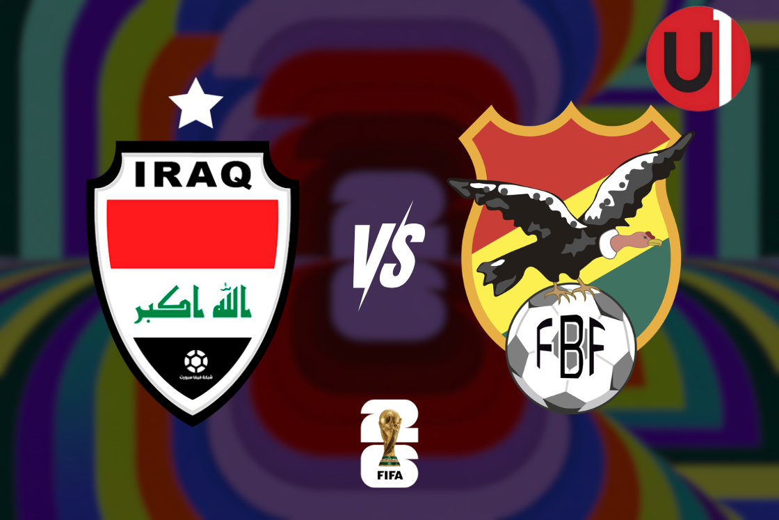 Repechaje Intercontinental: Irak vs. Bolivia. 31/03/2026. Unanimo Deportes.