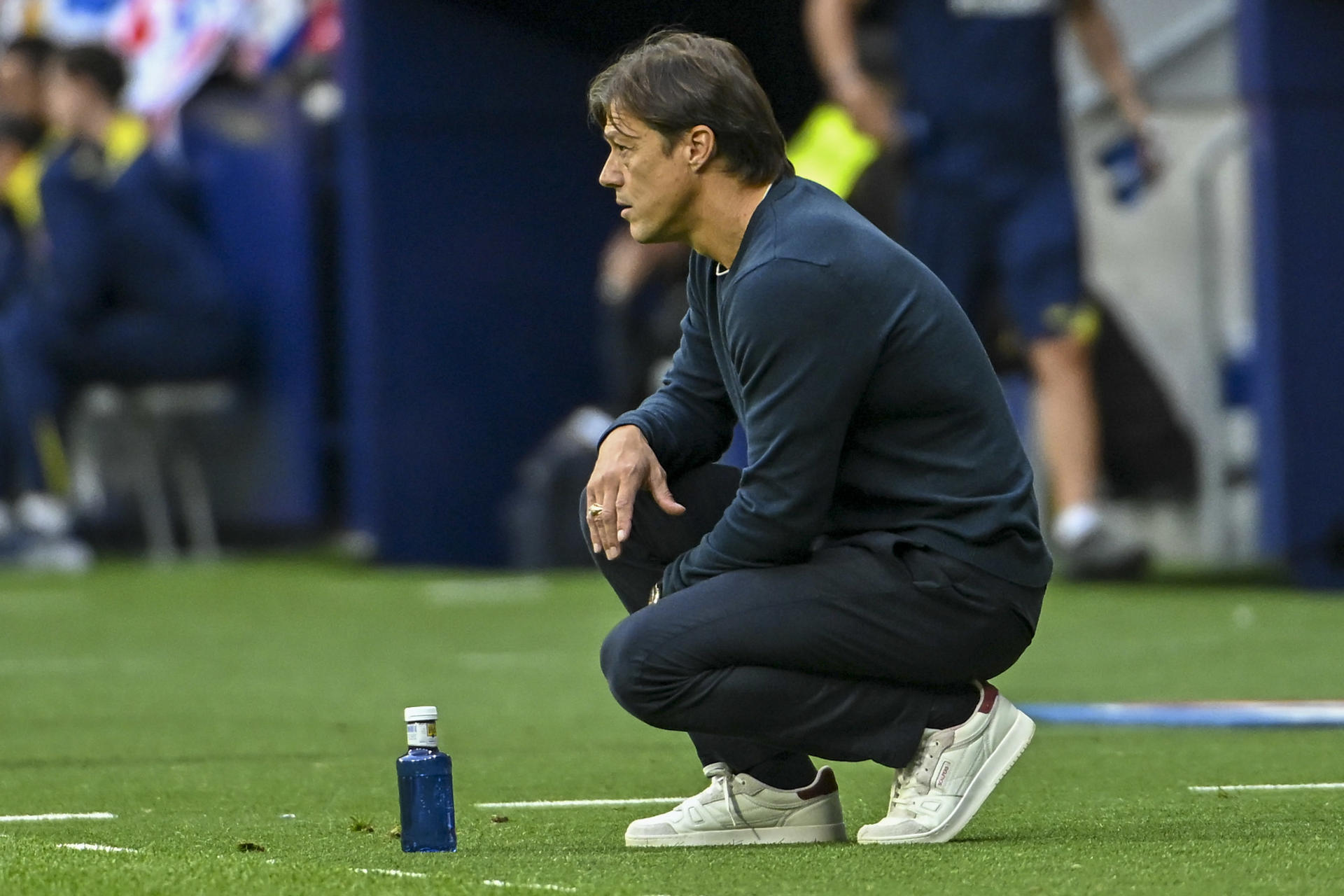 El entrenador del Sevilla, el argentino Matias Almeyda, en foto de archivo de Fernando Villar