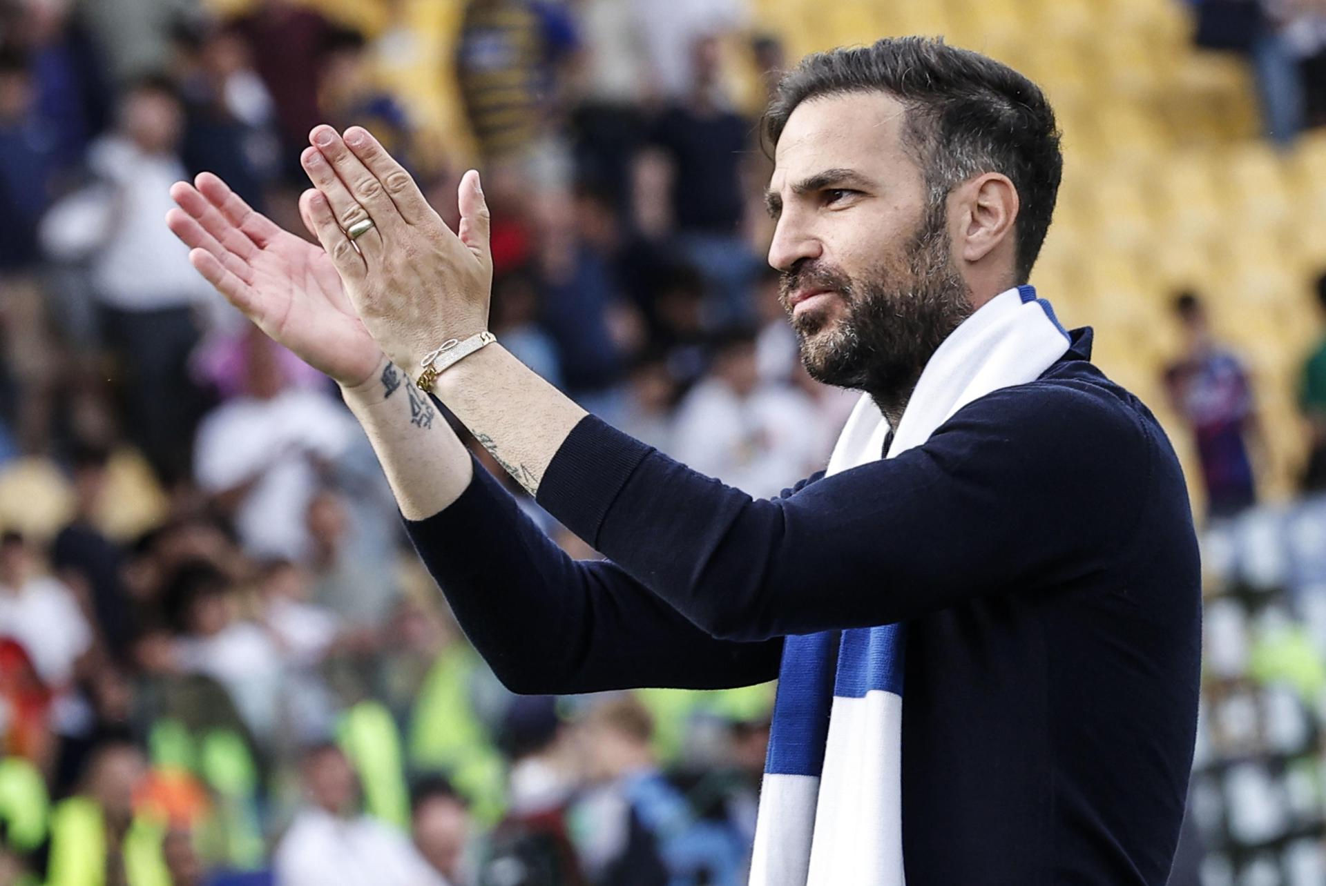 El español Cesc Fàbregas, técnico del Como 1907, EFE/EPA/SERENA CAMPANINI/Archivo