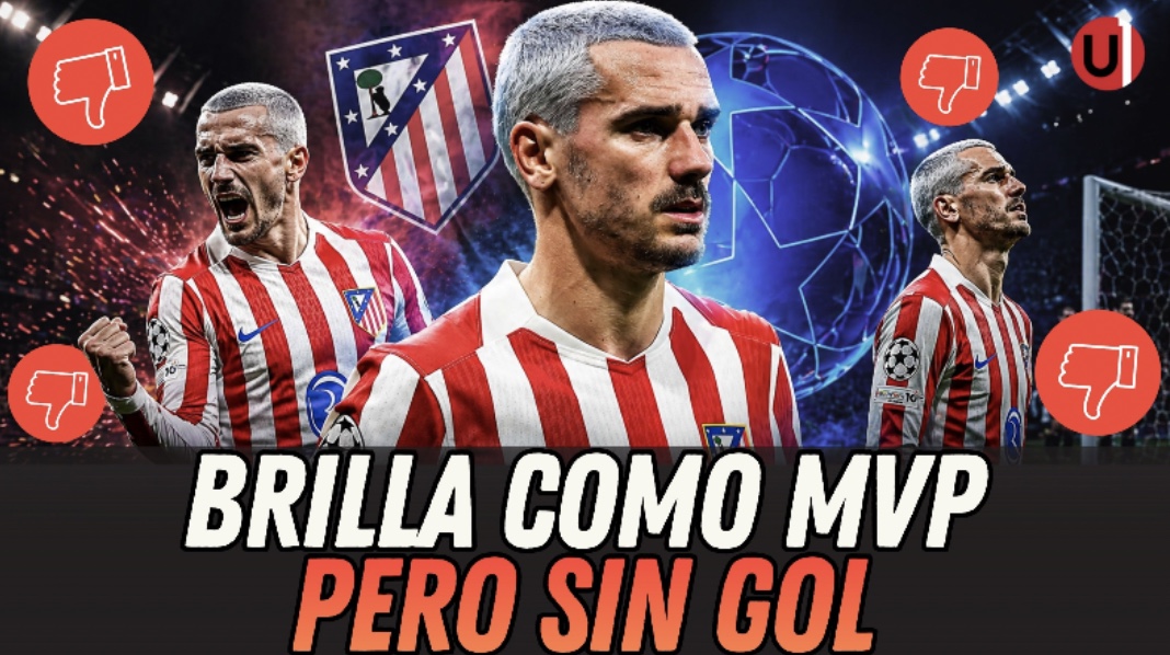 Griezmann brilla como MVP, pero deja escapar la victoria