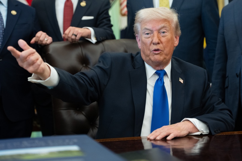 Donald Trump: "Infantino me dijo que podía decidir lo que quisiera"