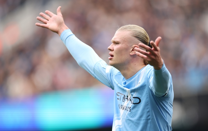 Erling Haaland destroza al Liverpool con un 'hat-trick'