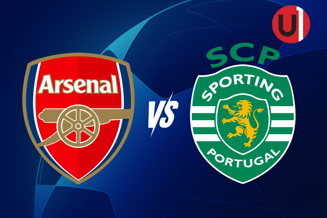 UEFA Champions League: Arsenal vs. Sporting de Lisboa. 15/04/2025. Unanimo Deportes.