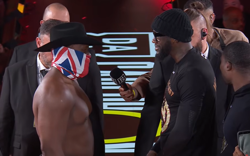 Derek Chisora vs. Deontay Wilder. Captura de pantalla (DAZN: YouTube).