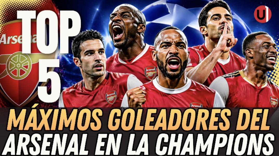 Los 5 máximos goleadores del Arsenal en Champions League