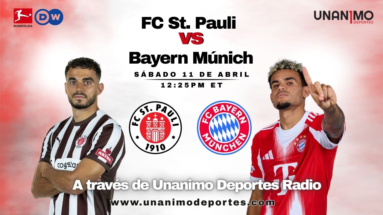St Pauli vs Bayern Múnich EN VIVO por Unanimo Deportes Radio