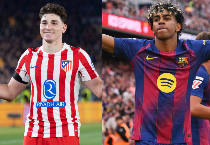 Mientras Lamine gana €8 millones, este es el salario de Julián Álvarez