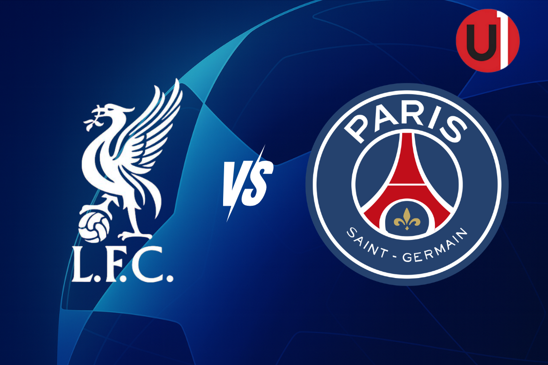 UEFA Champions League: Liverpool vs. PSG. 12/04/2025. Unanimo Deportes.