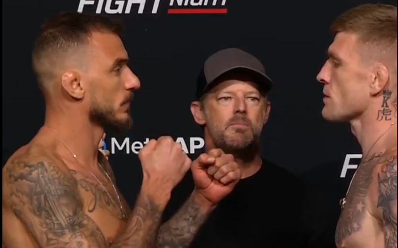 Renato Moicano vs. Chris Duncan. Captura de pantalla (@ufc).