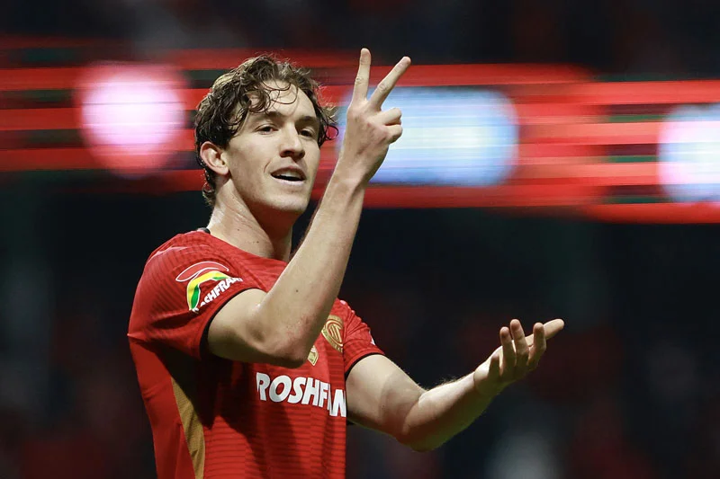 Marcel Ruiz, mediocampista del Toluca