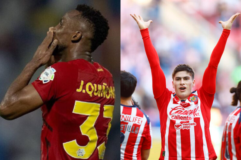 Julián Quiñones y la "Hormiga" González superan a Cristiano y a Mbappé