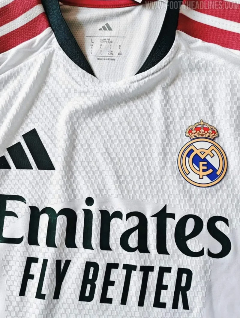 FOTOS Se filtró la camiseta del Real Madrid de la próxima temporada Camiseta filtrada del Real Madrid 2026/27. Foto: FootyHeadlines