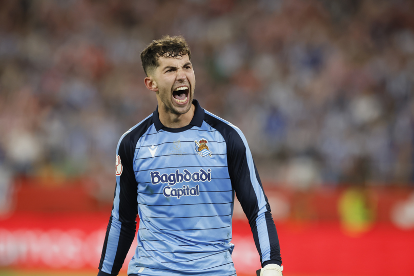 Real Sociedad es campeón: Gloria en La Cartuja tras un heroico Marrero