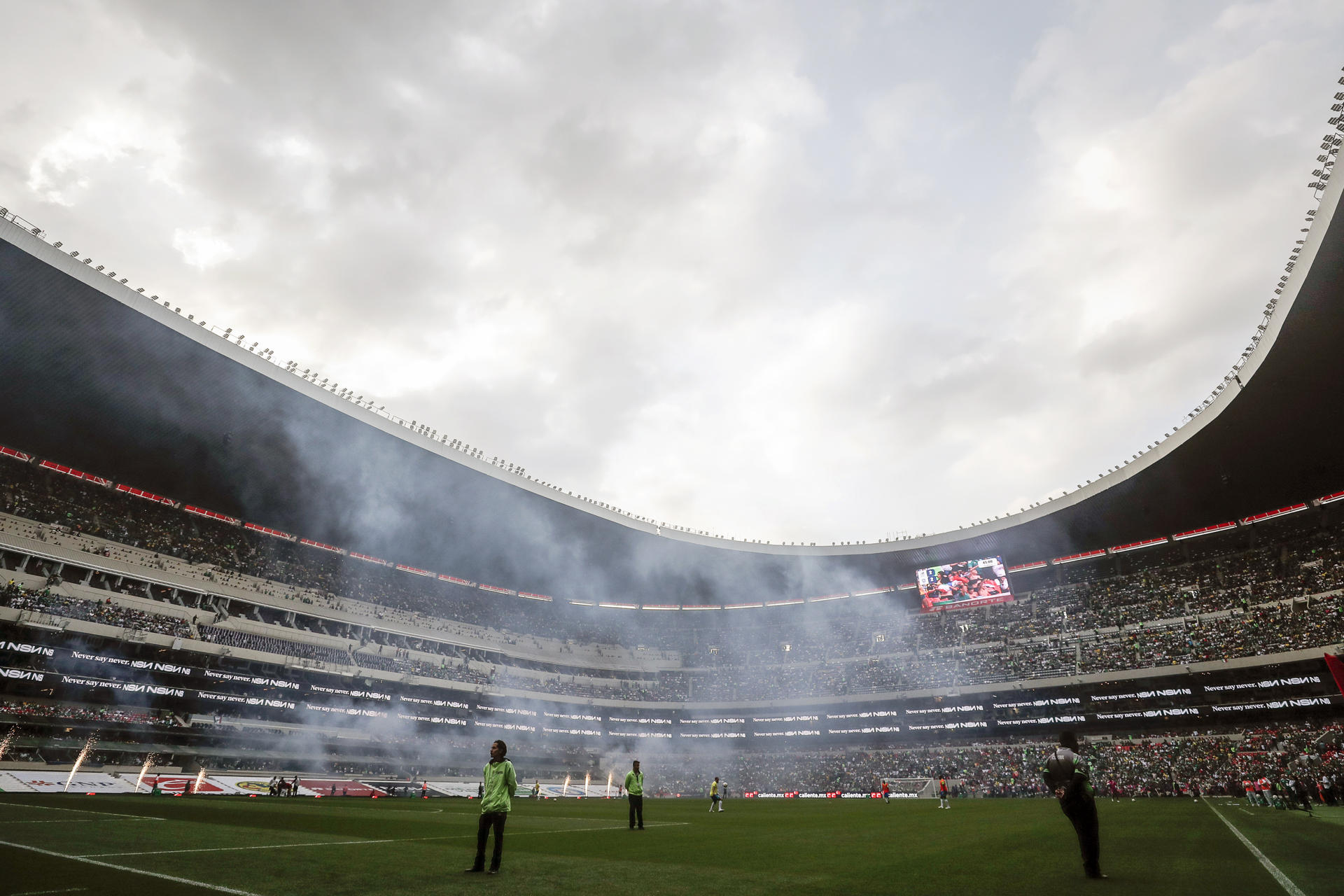 Fotografía del 19 de abril de 2026 que muestra el estadio Banorte en Ciudad de México (México). EFE/ Isaac Esquivel