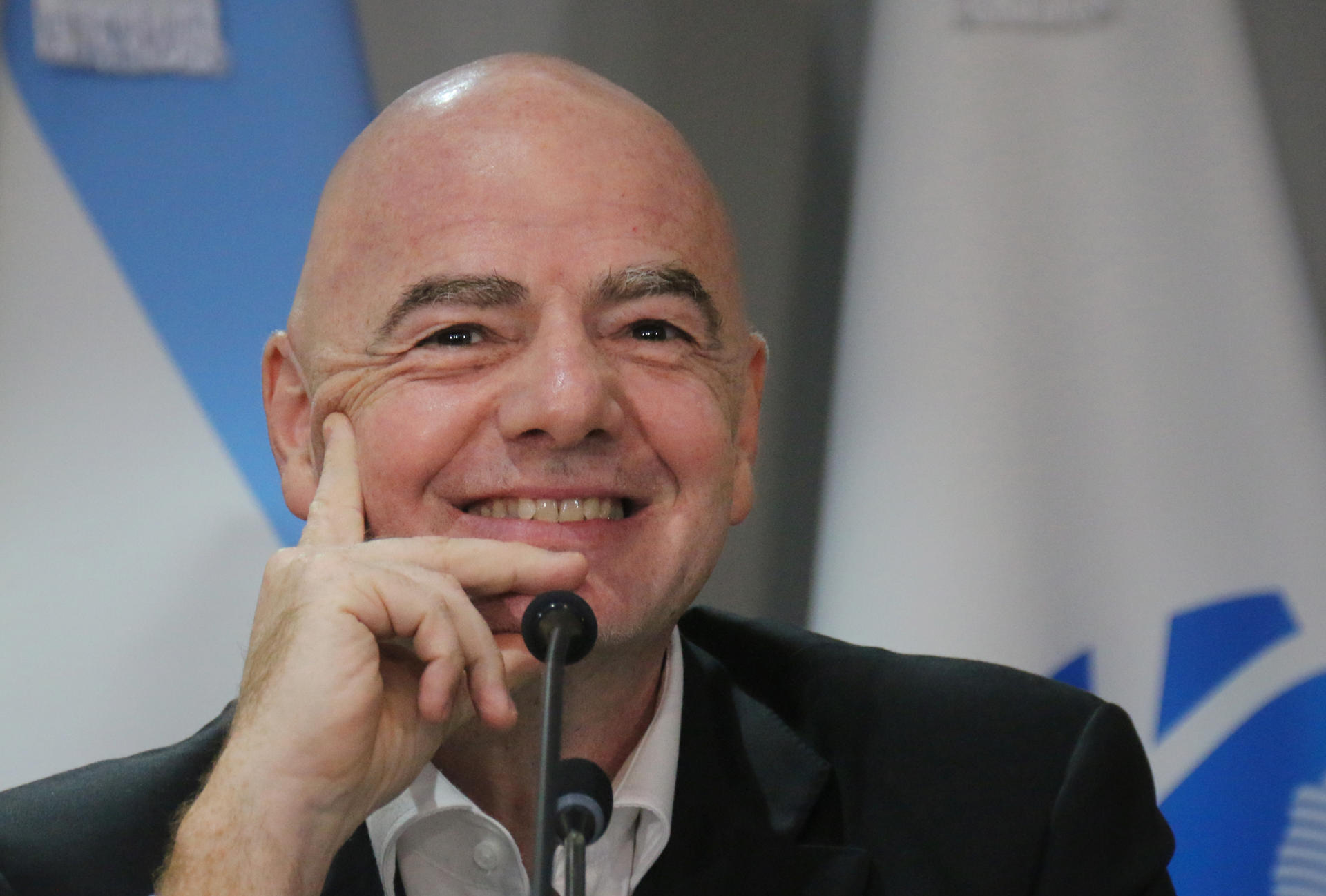 El presidente de la FIFA, Gianni Infantino, en foto de archivo de Rubén Peña. EFE