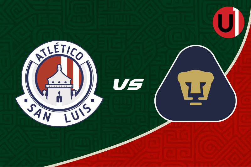 San Luis vs Pumas EN VIVO: Dónde ver, horarios y alineaciones