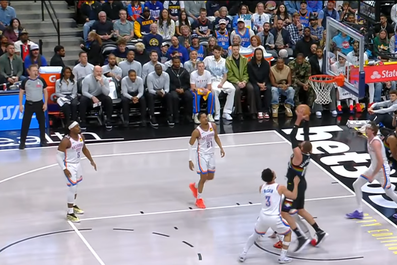 NBA: Nuggets superan a suplentes de OKC en la penúltima fecha