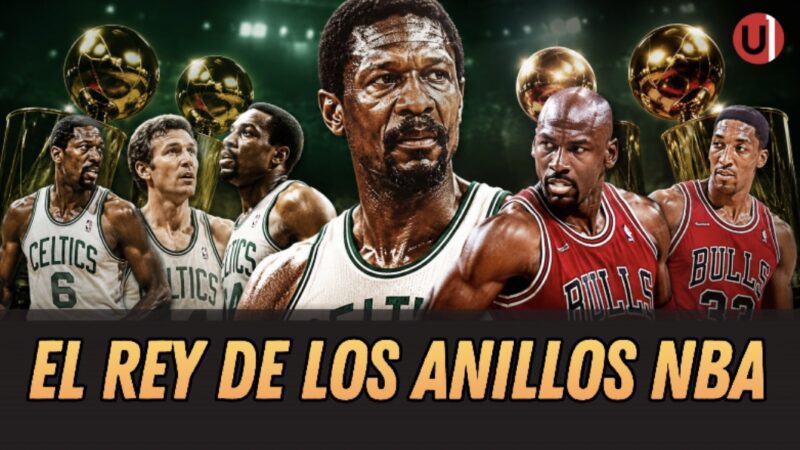 Los jugadores con más anillos en la historia de la NBA