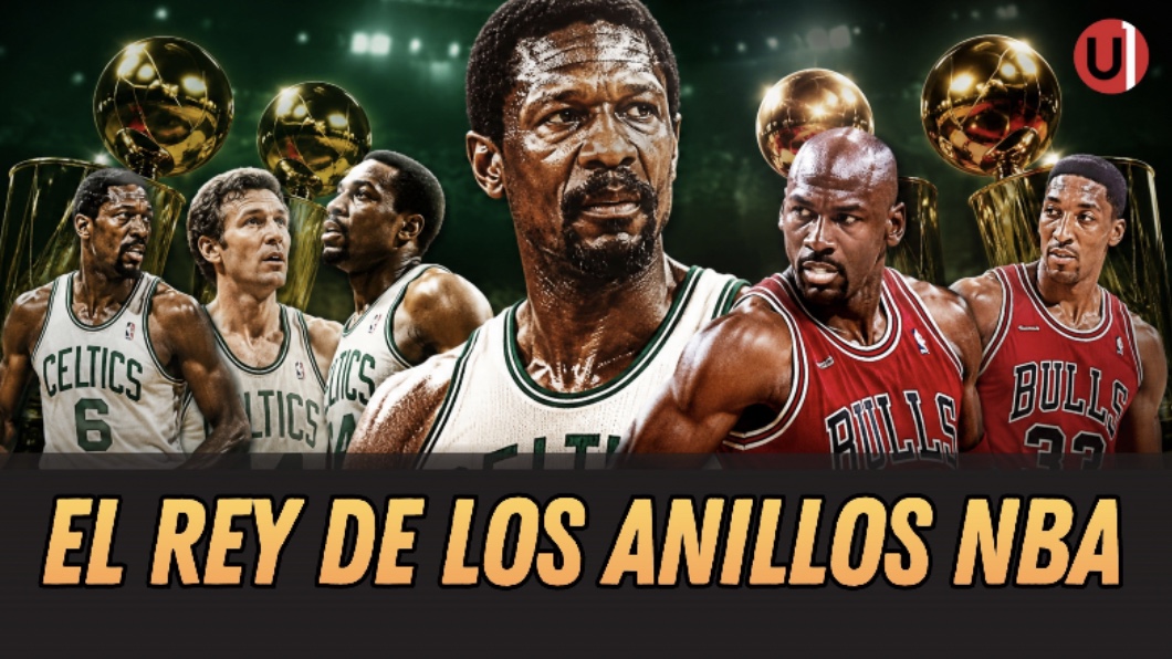 Los jugadores con más anillos en la historia de la NBA