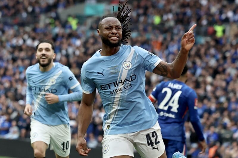Semenyo brilla en Wembley: Manchester City campeón de la FA Cup