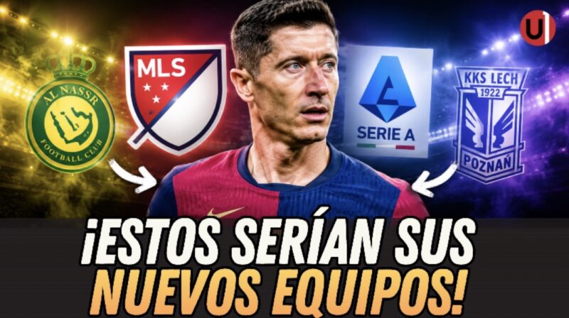 ¿El final de Lewandowski en Barcelona está cerca?