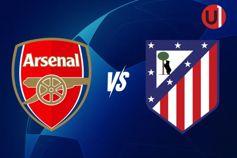 UEFA Champions League: Arsenal vs. Atlético de Madrid. 05/05/2026. Unanimo Deportes.