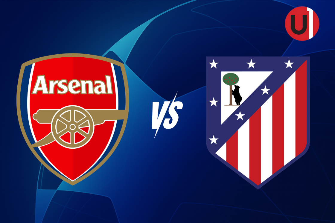 UEFA Champions League: Arsenal vs. Atlético de Madrid. 05/05/2026. Unanimo Deportes.
