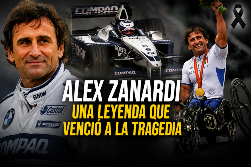 Murió Alex Zanardi, la leyenda que venció a la tragedia