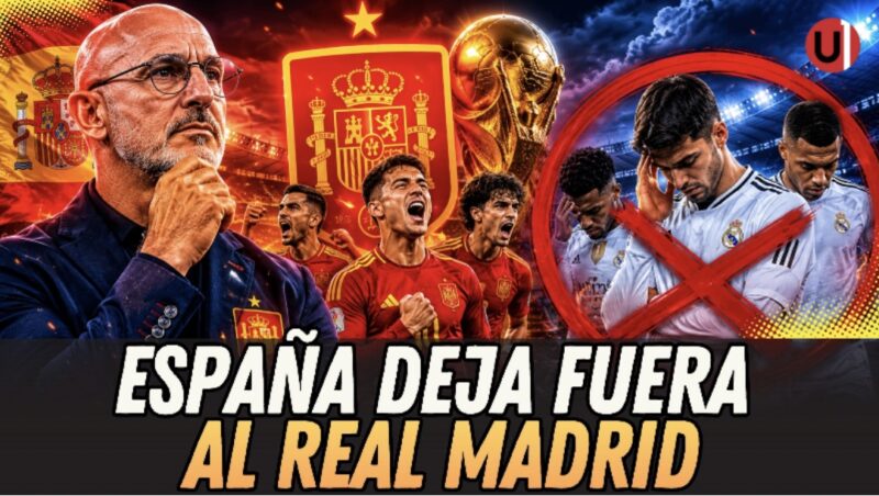 España iría al Mundial 2026 sin jugadores del Real Madrid