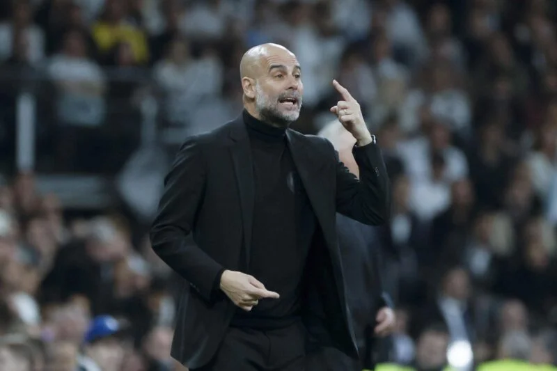 Pep Guardiola, técnico del Manchester City