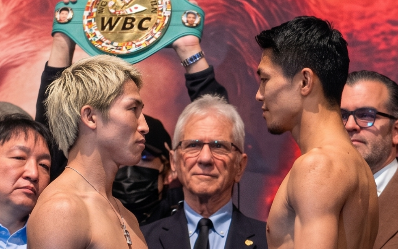 Naoya Inoue vs. Junto Nakatani. Captura de pantalla.