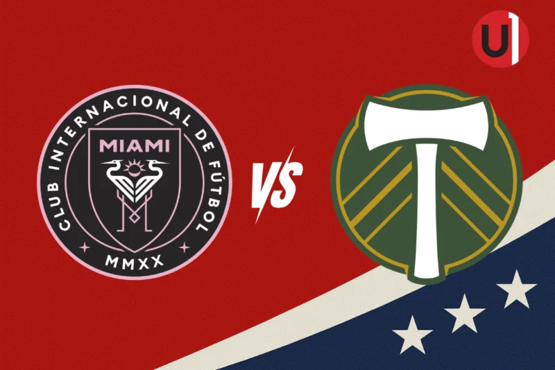 MLS. Inter Miami vs. Portland Timbers. 17/05/2026. Unanimo Deportes.