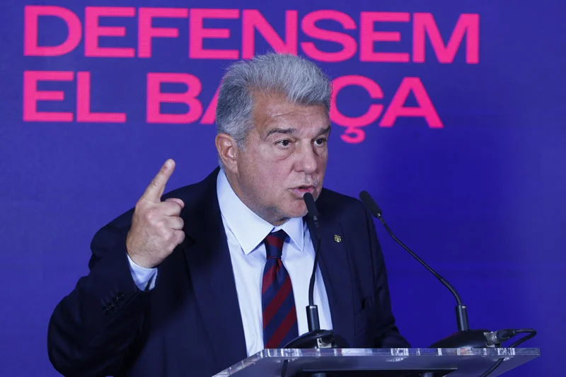 Joan Laporta, presidente del Club Barcelona