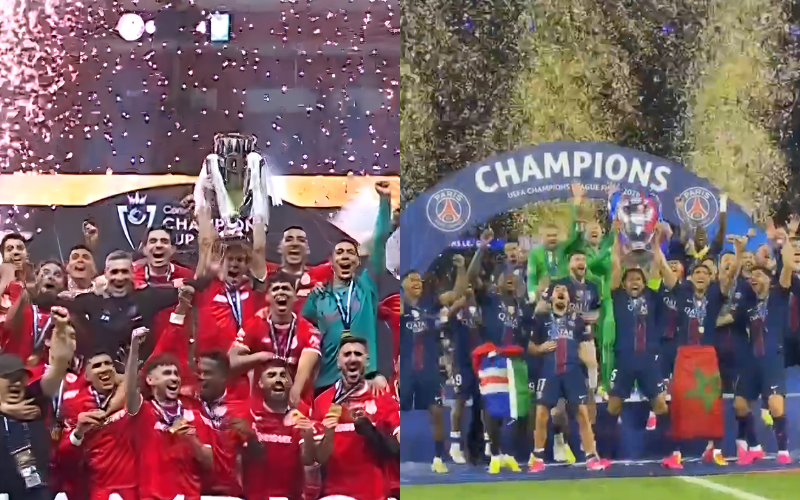 Posible enfrentamiento de Toluca y PSG en la Copa Intercontinental. Captura de pantalla.