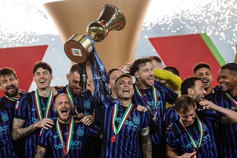 Inter de Milán conquista el 'doblete': Campeón de la Copa de Italia