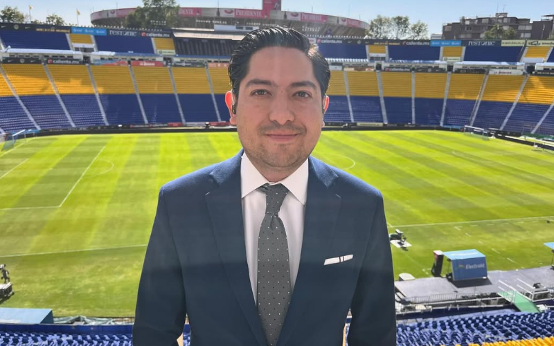 Julio Ibáñez, reportero de TUDN, retenido en Sudáfrica. Foto: Instagram (@julioiba)
