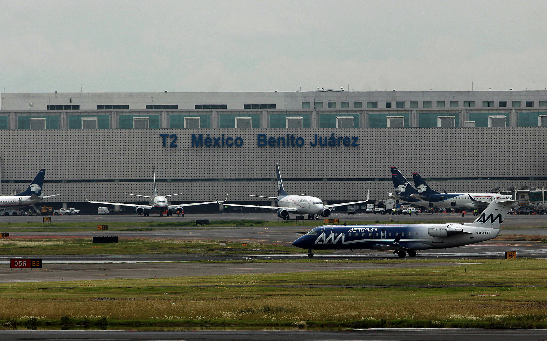 Fotografía de archivo que muestra la terminal 2 del Aeropuerto Internacional ,en Ciudad de México (México). EFE/ Sáshenka Gutiérrez
