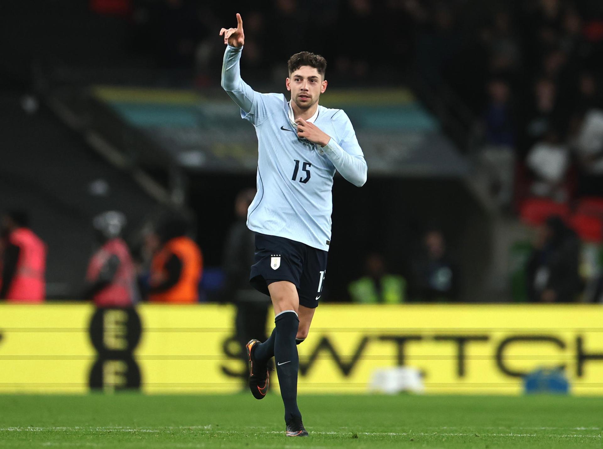 El jugador uruguayi Federico Valverde en foto de archivo de NEIL HALL, EFE/EPA