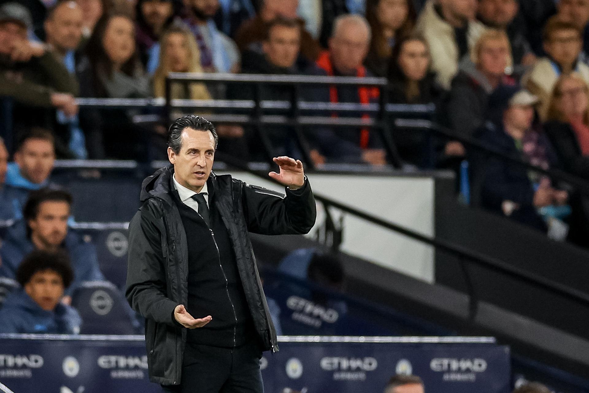 ¡Unai Emery agranda su leyenda! conquista su quinta Europa League El español Unai Emery, entrenador del Aston Villa. EFE/EPA/ADAM VAUGHAN SOLO USO EDITORIAL