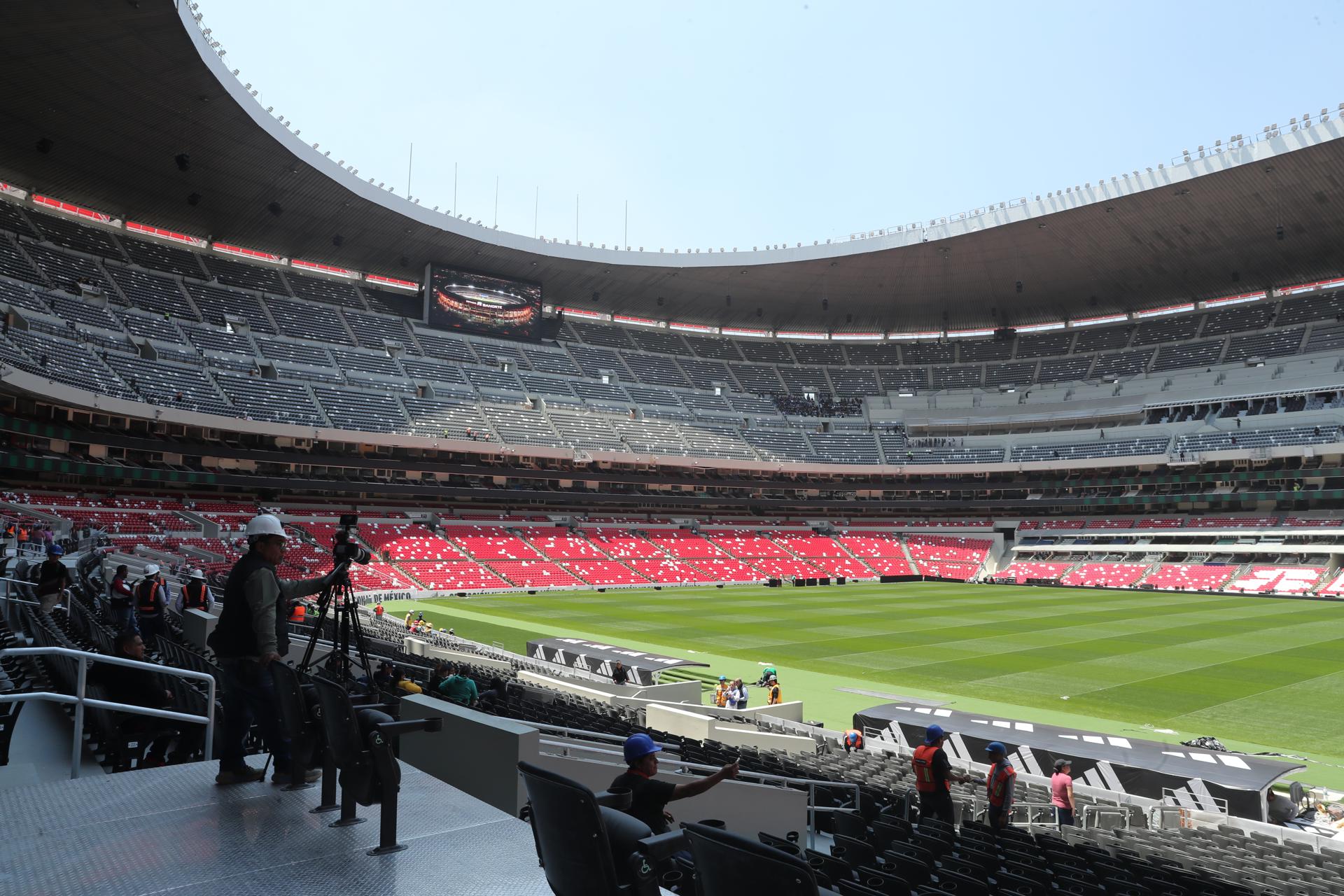 Fotografía de archivo del interior del Estadio Ciudad de México el pasado mes de marzo tras su remodelación EFE/ Mario Guzmán