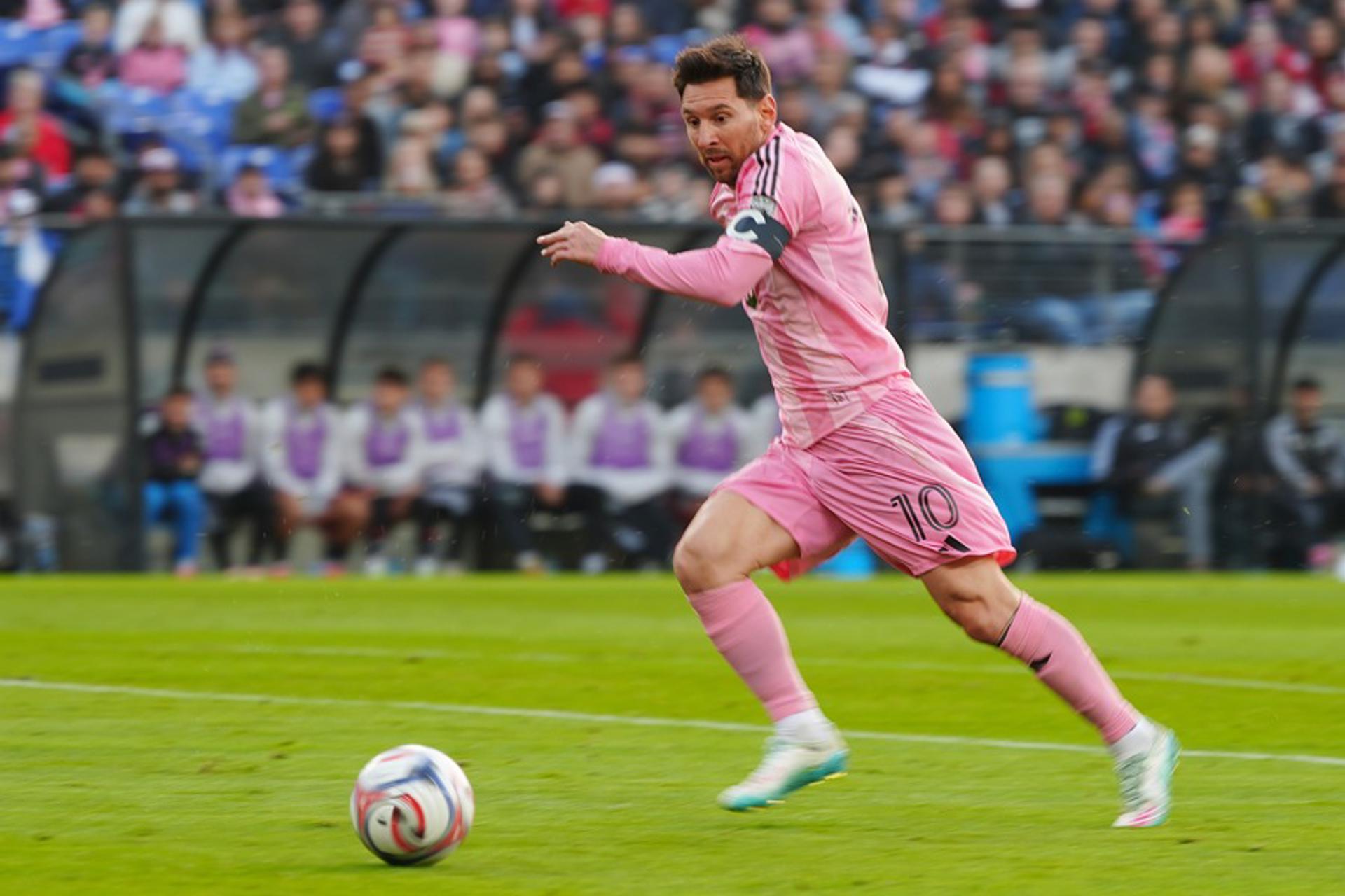 Lionel Messi del Inter Miami, en una imagen de archivo. EFE/ Octavio Guzmán