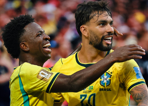 Brasil vence 0-3 a Escocia con doblete de Vinicius Jr.