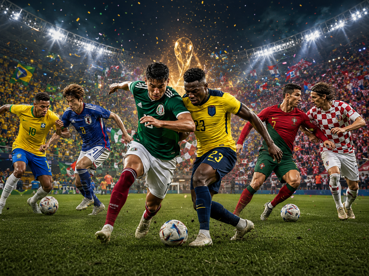Los tres cruces más esperados en los 16avos de final del Mundial 2026