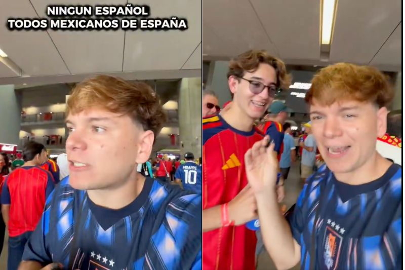 Guillefutbol en el duelo de Uruguay vs España - captura de pantalla Twitter- https://x.com/Guillefutbol_