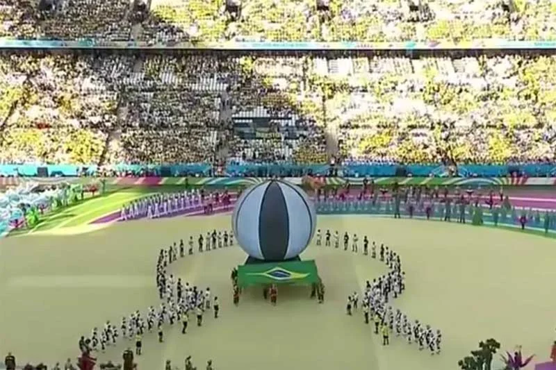 Inauguración del Mundial en Brasil 2014