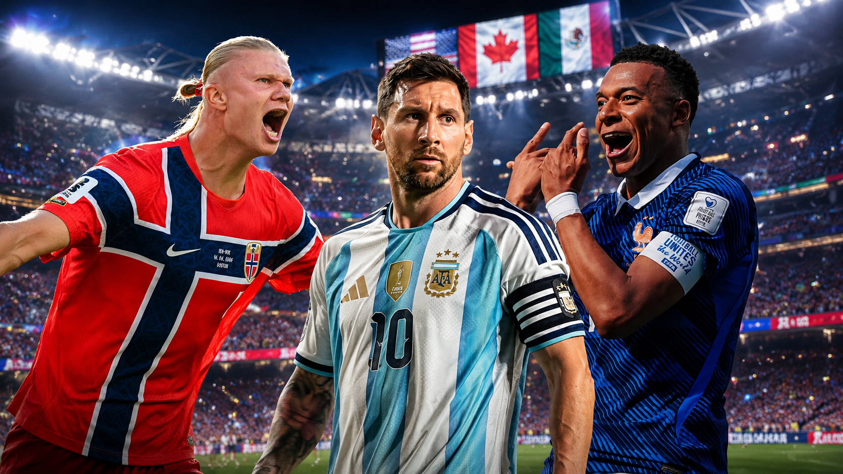 ¿Messi, Mbappé o Haaland? La IA predice al goleador del Mundial 2026