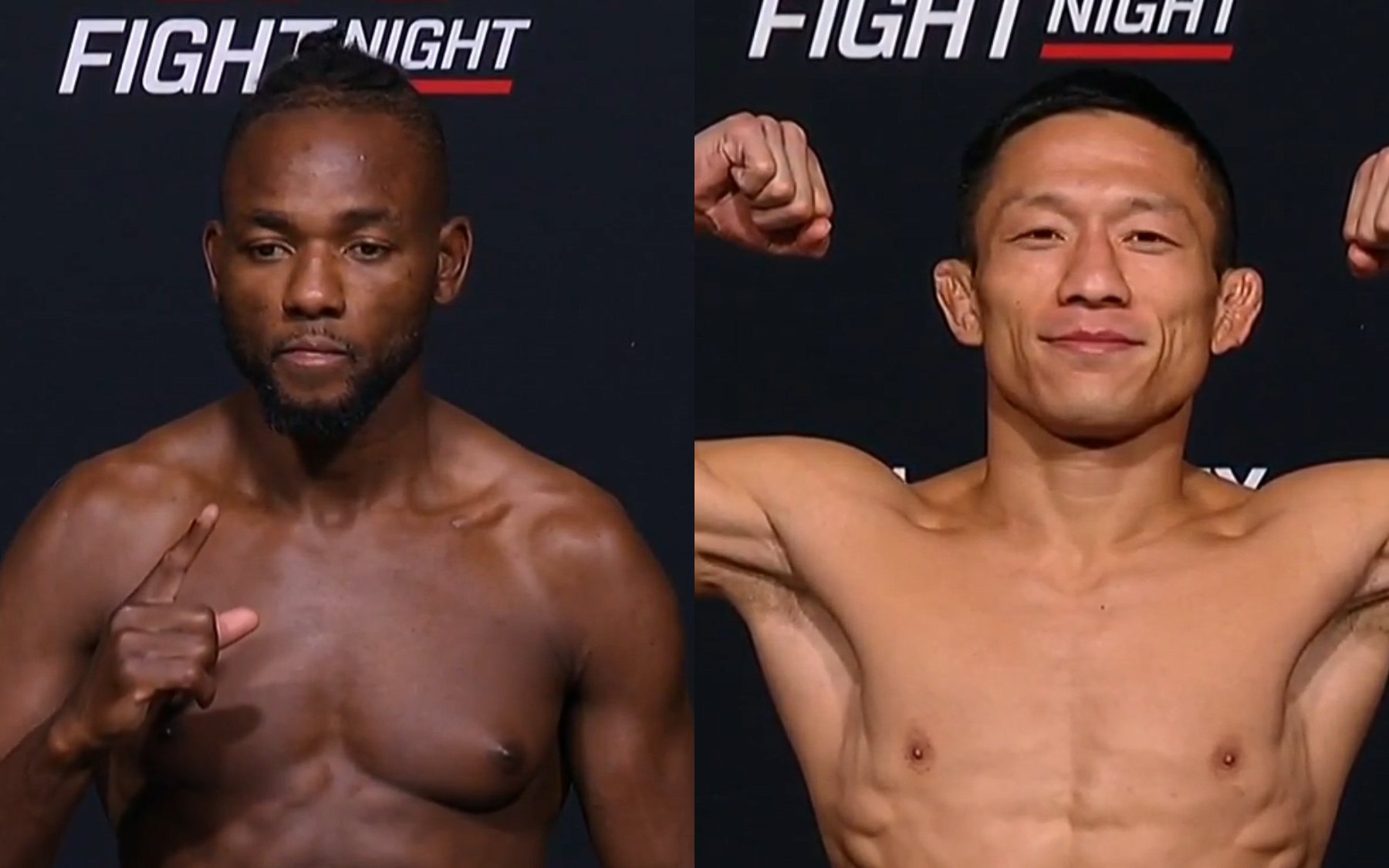 UFC Manel Kape vs. Kyoji Horiguchi. Captura de pantalla.