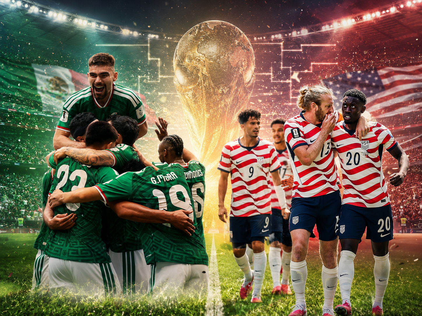 ¿Qué debe pasar para que haya un México vs. USA en el Mundial 2026?